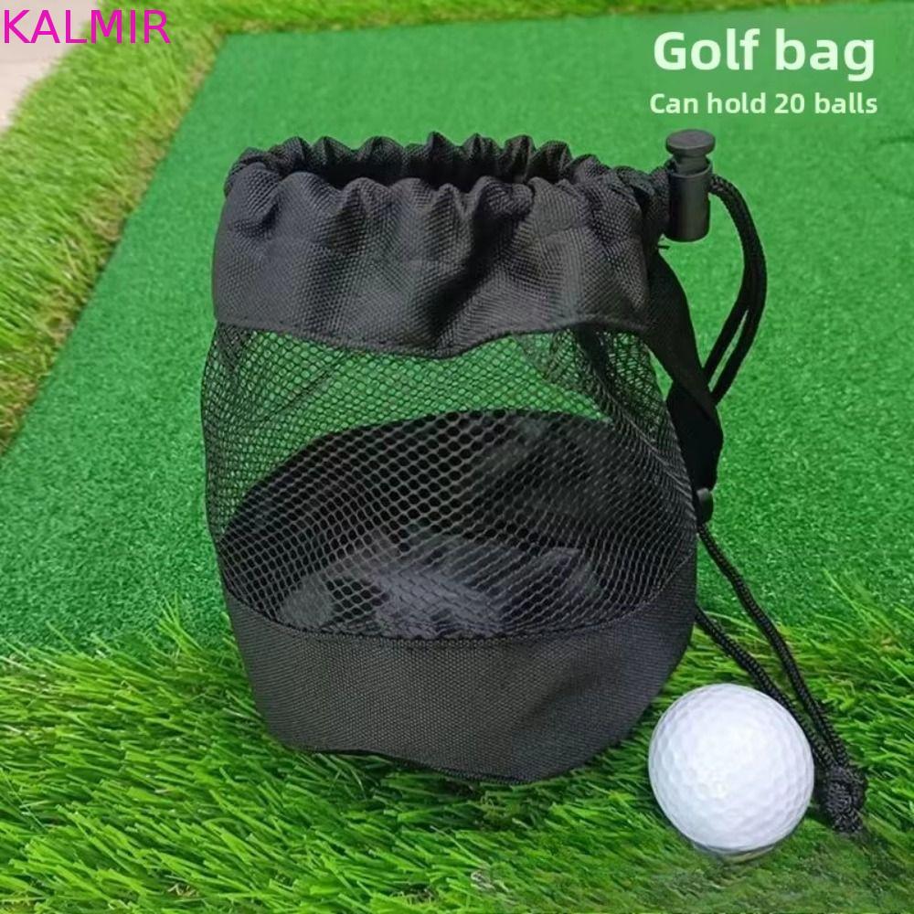 Bolsa De Bola De Golfe De Malha , Saco De Armazenamento Clipe De Plástico Pendurado De Alta Qualidade Rede Dobrável