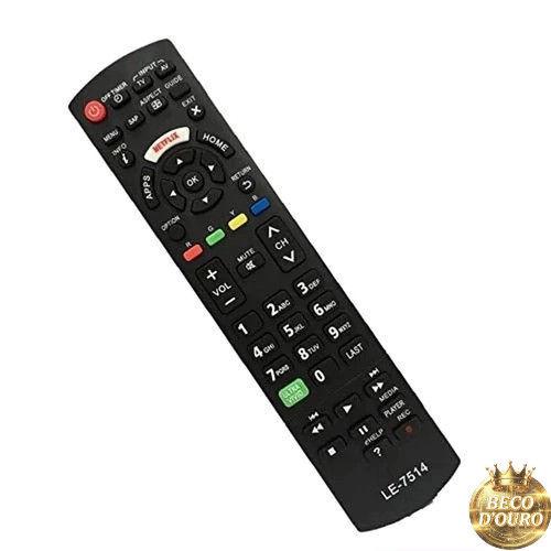 Controle Remoto Smart Panasonic LE-7514