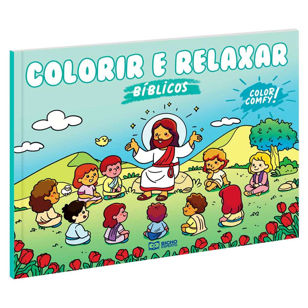 COLORIR E RELAXAR - HISTORIAS BIBLICAS