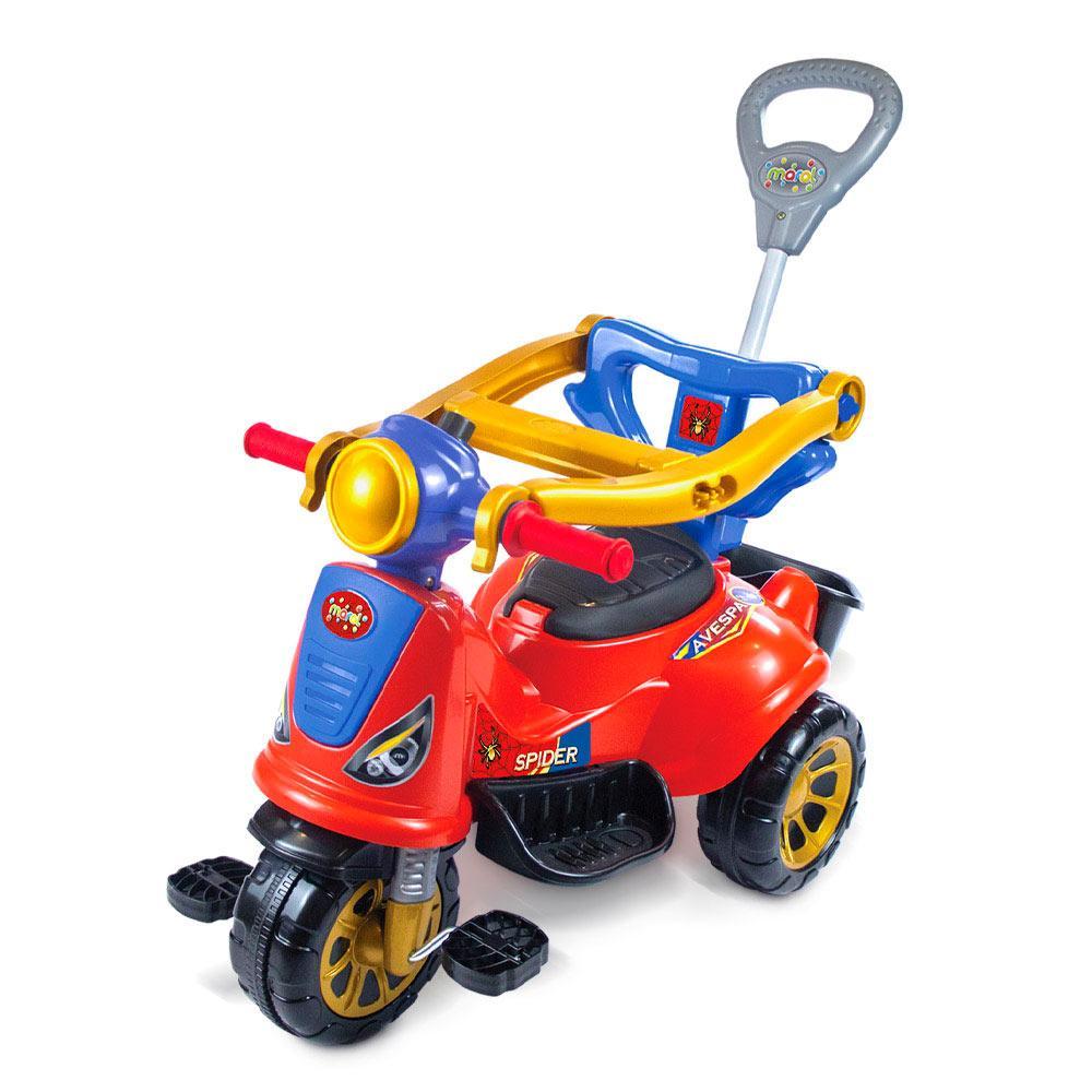 Triciclo Infantil Avespa Spider Maral Vermelha