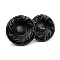 Kit 02 Subwoofer Bomber Upgrade 12 Pol 400w Rms - 4 Ohms Preto