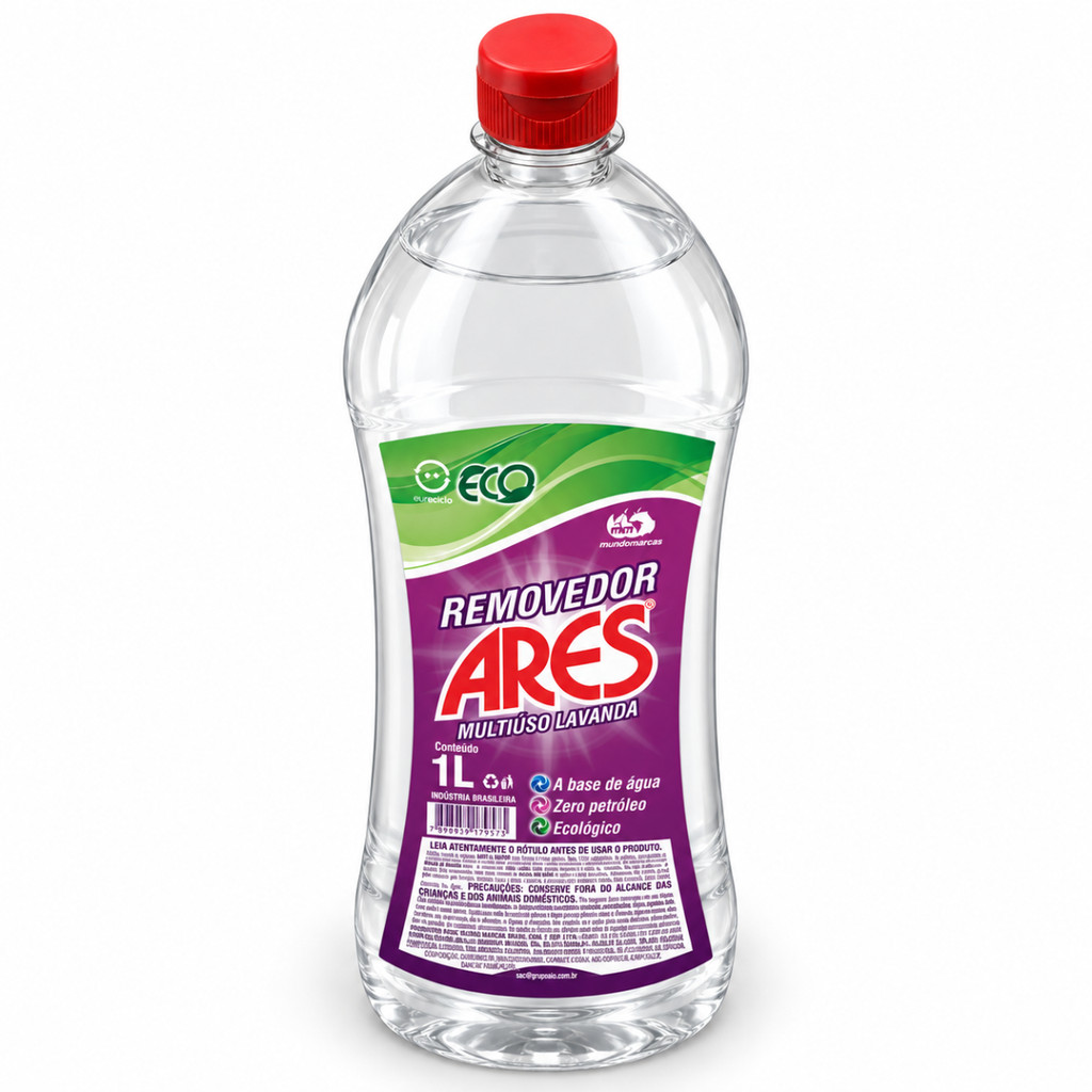 Removedor Ares Multiuso Lavanda 1L À Base de Água — imagem 2 de 2