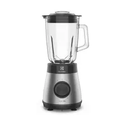 Liquidificador Electrolux 700w 1,5L Experience com Copo de Vidro e Tecnologia TruFlow™ Cor Inox Preto (EBS30)