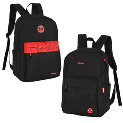 Mochila de Costas Juvenil Spider-Man Marvel Escolar Infantil Homem Aranha Viagens Passeios