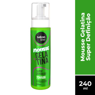 MOUSSE GELATINA SALON LINE SUPER DEFINIÇÃO 240ML