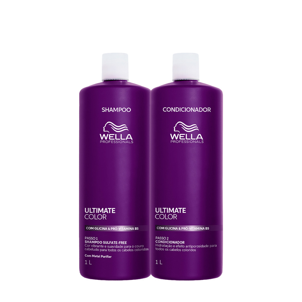 Kit Wella Professionals Ultimate Color - Shampoo e Condicionador Litro (2 produtos)