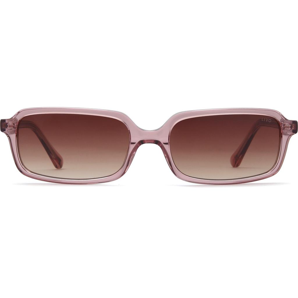 Imagem Hanna - Rosa + Lente Marrom Degradê