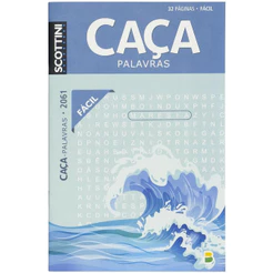 Scottini Caça-palavras | 32p | N.2061 | Fácil