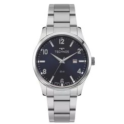 Relógio Technos Masculino Steel Prata - 2115TZE/1A