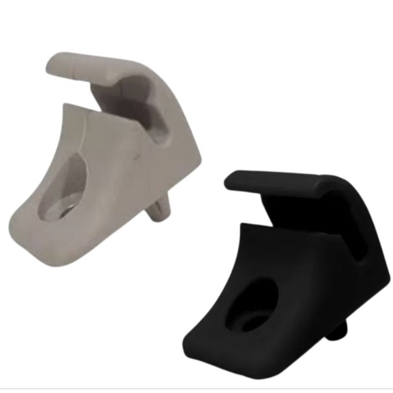 Suporte Quebra Sol Uno 1985 a 2013 Fiorino 2004 a 2012 Preto Cinza