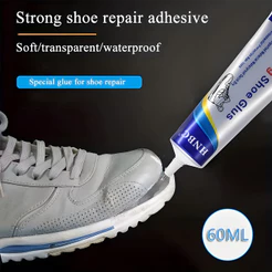 1/2/3 Cola Transparente Para Reparo De Sapatos – Adesivo À Prova D'água Fixação De Solas , Saltos E Bolsas (60ml)