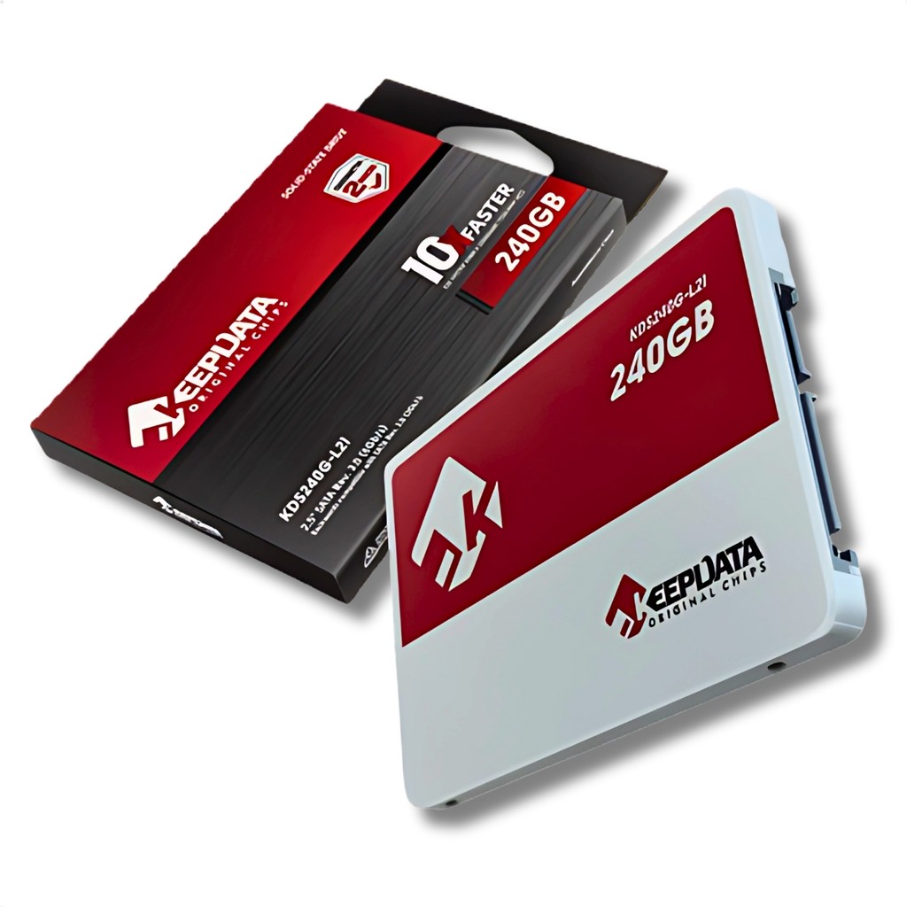 SSD SATA III 240Gb Keepdata L21 2.5" Leitura 550MB/s Gravação 500MB/s KDS240G-L21