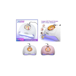 KIT 2 Cabines de Unha 268W Led Uv 2 Em 1 Bivolt Temporizador Sun S8 Pro Profissional Bich…