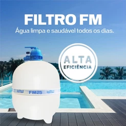 Filtro Para Piscinas Até 78 Mil Litros Fm Sodramar