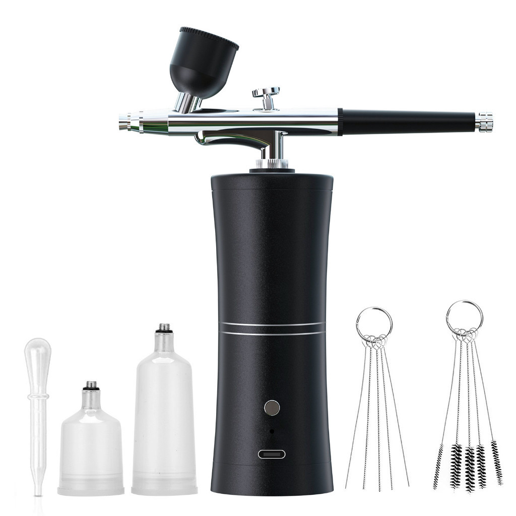 Aerógrafo Portátil com Mini Compressor - Para Unhas, Maquiagem, Cabelo em Oferta na Shopee