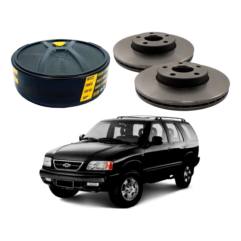 Disco Freio Dianteiro Blazer 4x4 2.2 2.5 4.3 1997 A 2000
