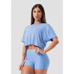 CROPPED FEMININO COM ELÁSTICO NAS COSTAS ACTIVITY DLK