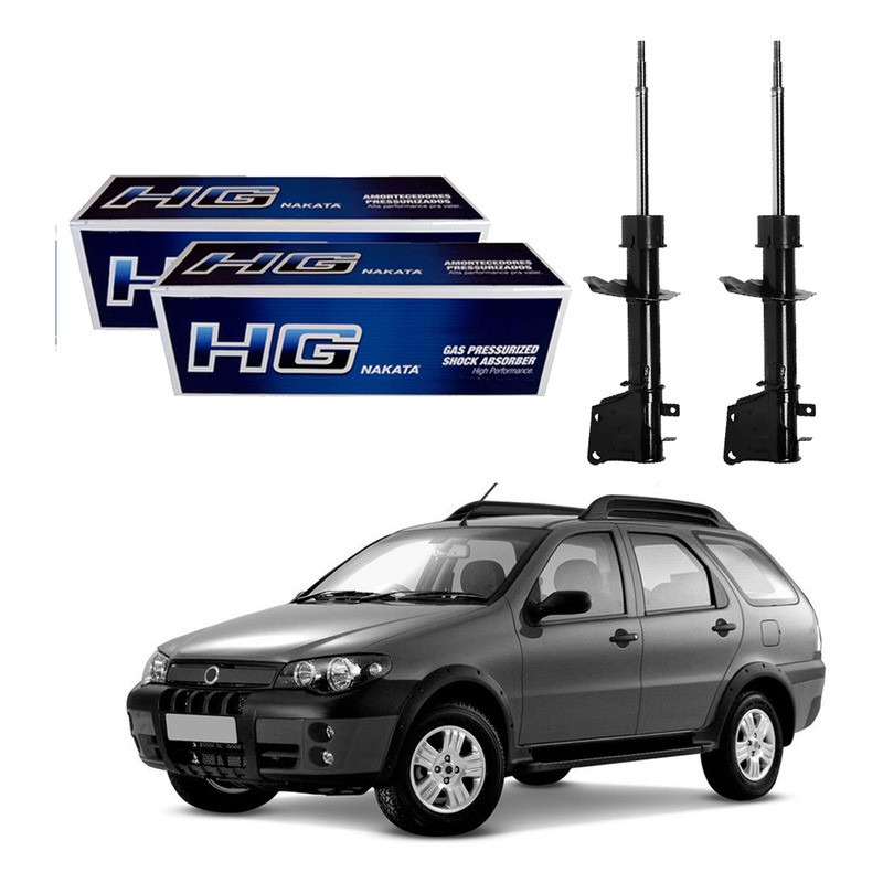 Par Amortecedor Dianteiro Palio Adventure 1.8 2003 A 2008 em Oferta na Shopee