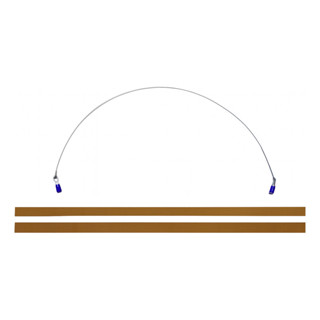 Kit Resistência Sela E Corta 50cm Para maquina seladora fio de corte em Oferta na Shopee