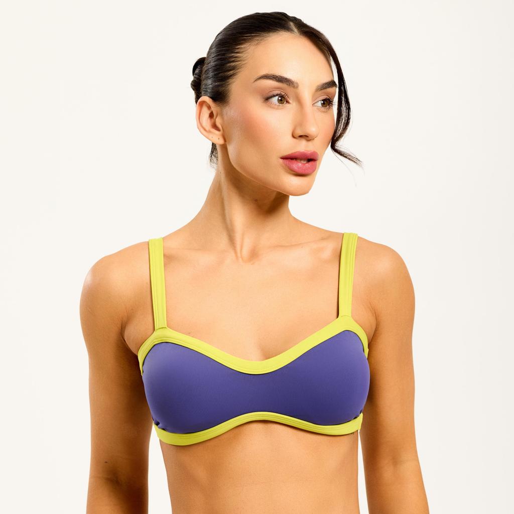 Top Temptation Azul Dusk Poliamida Com Bojo