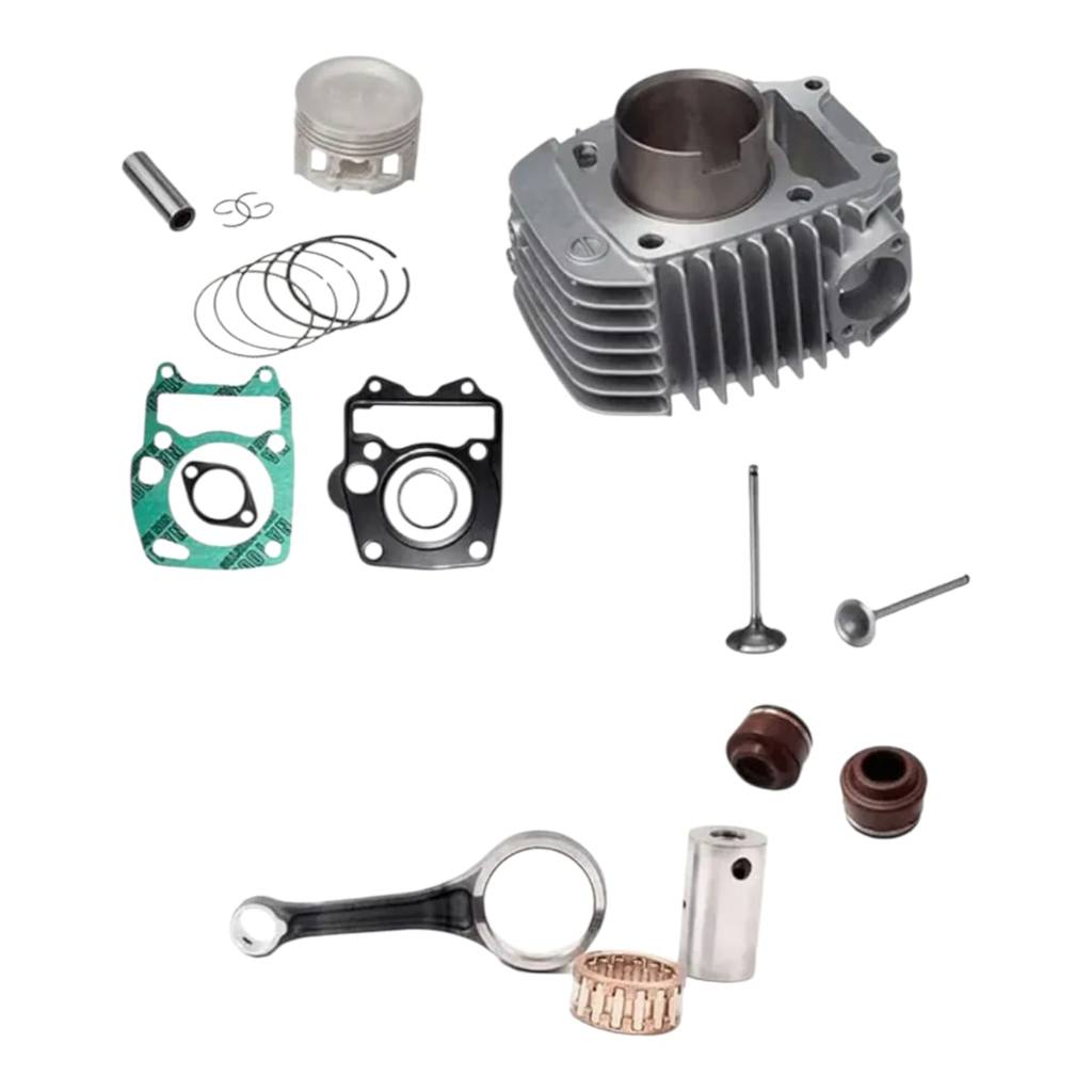 Kit cilindro Motor Biz-125 09-2024+(biela/valvula/retentor/juntas)