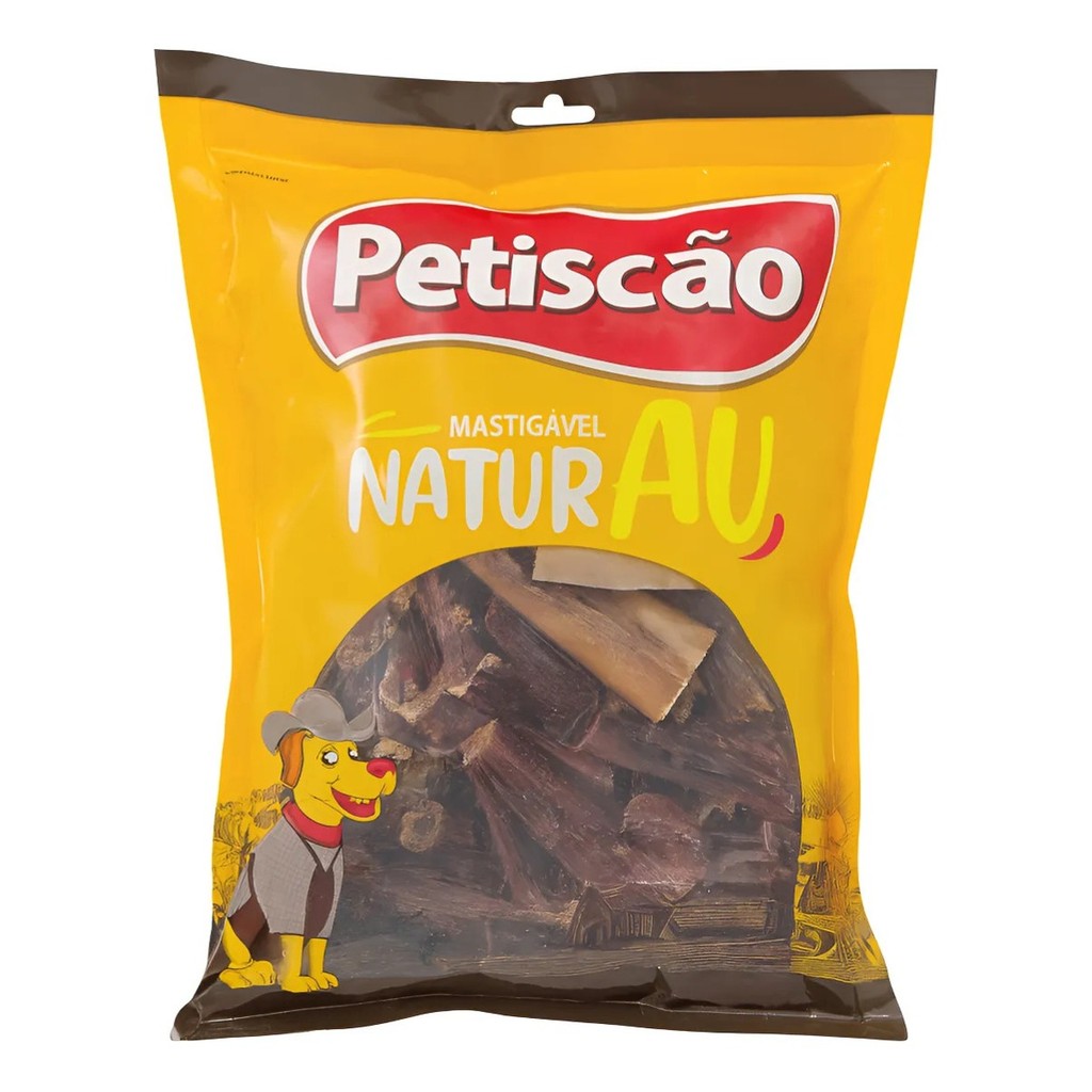 Petiscão Pet Mix Pontas Naturais 500g - Petisco Para Cães