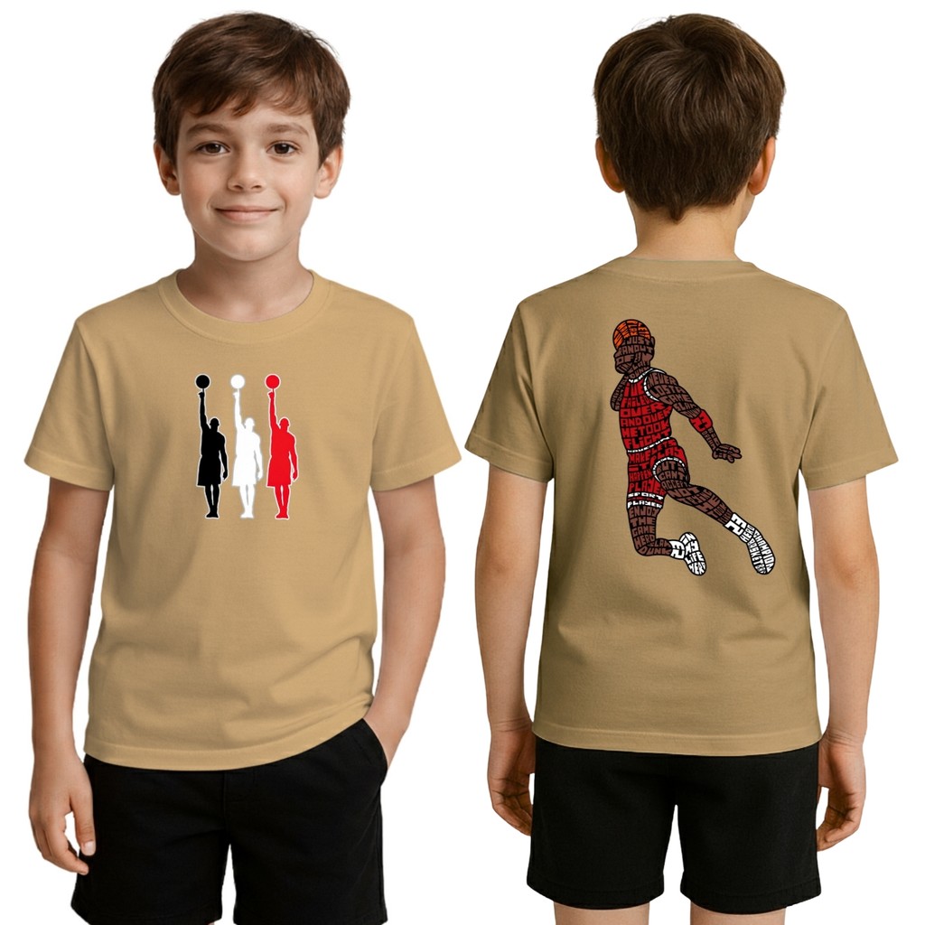 Camiseta Infantil Basquete Esporte EUA Camisa Jogo Basketball Personalizada Estampada