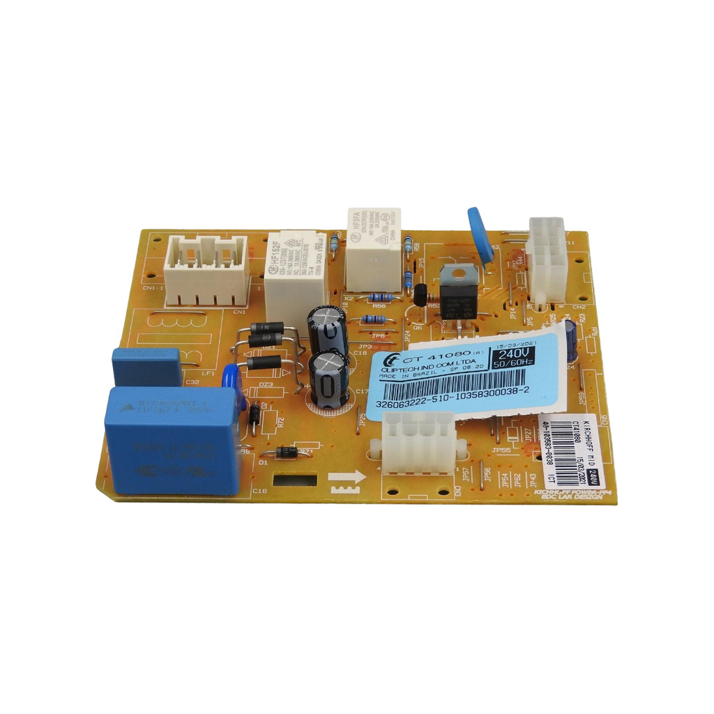 Controle Eletronico Refrigerador Brastemp Brm40/brm44/brm47 220v Orig - 326063222