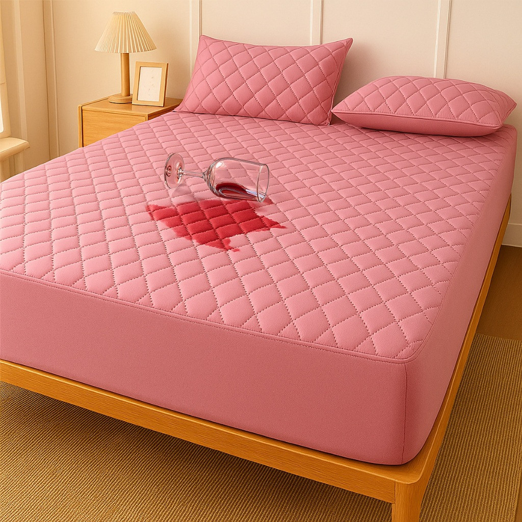 Capa Protetor de Colchão Box Berço, Solteiro, Casal, Queen e King Matelado Impermeável Varias Cores