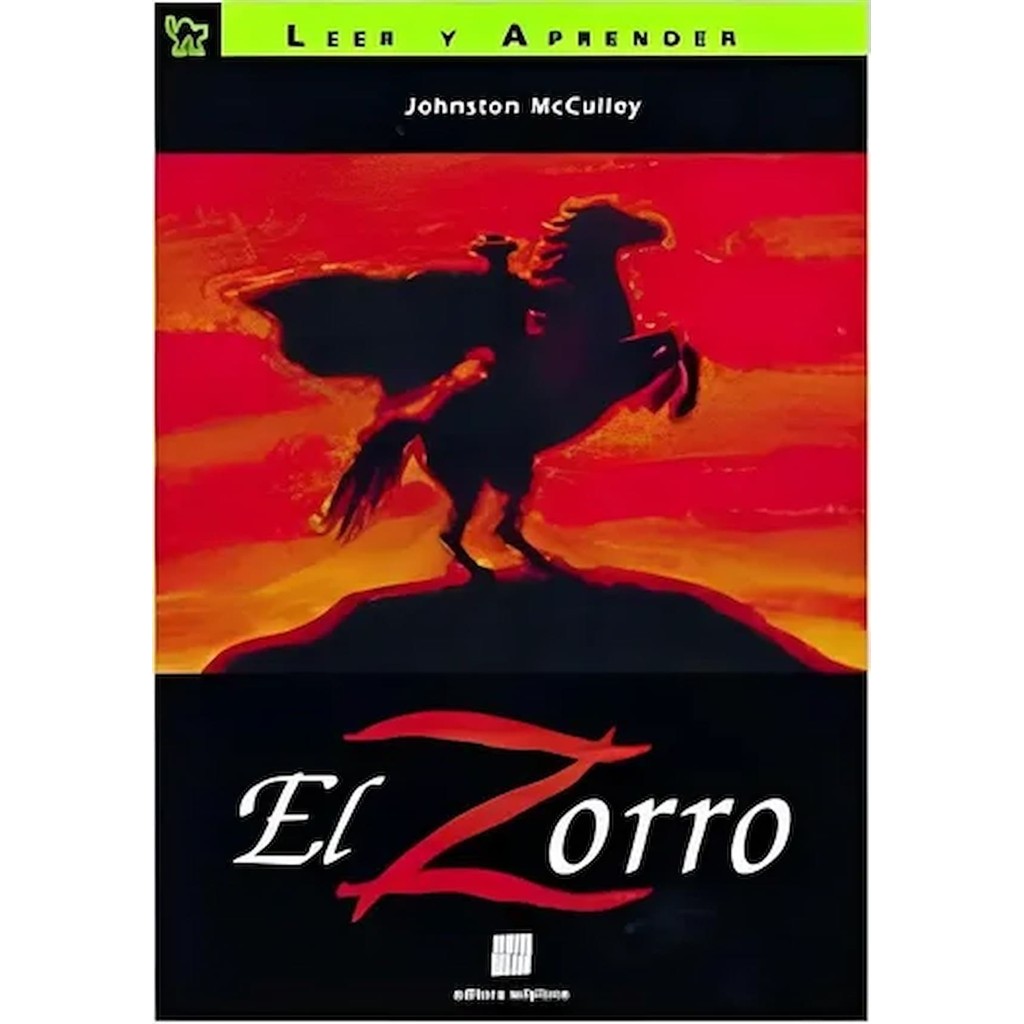 EL ZORRO autor JOHNSTON MCCULLEY