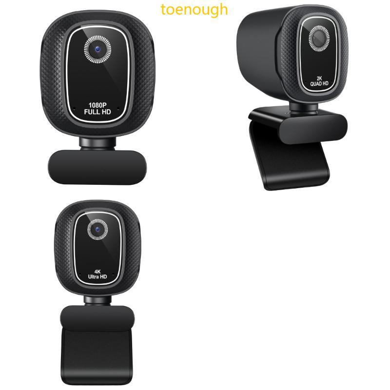 Webcam USB Toe Para Videoconferências Com Foco Automático E Suporte Voz