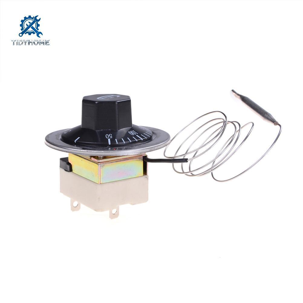 Interruptor De Controle De Temperatura Do Termostato FFBR AC 220V 16A Para Forno Elétrico 50-300C Dial Quente