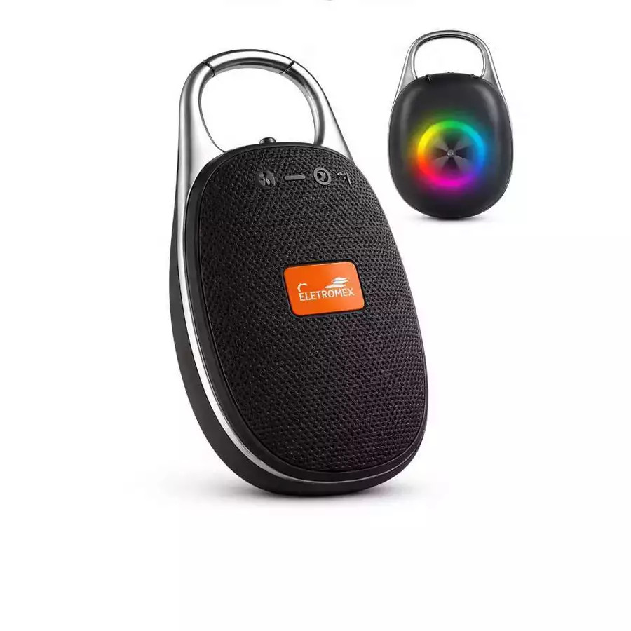 Caixa de Som Portátil ELETRO TWS Original RGB 30W Bluetooth, À Prova D'Água, Bluetooth 5.3, USB/BT/TF/FM