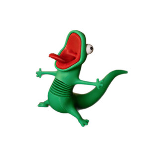 Lagarto Tom de Molas Antiestresse Engraçado -  Boneco Articulado Flexível Decorativo