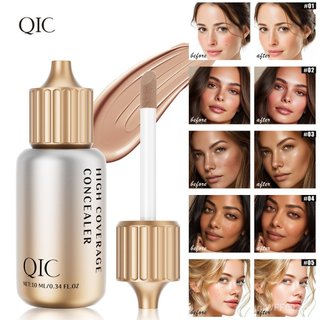 QIC Pequeno Frasco de Corretivo Líquido para Tatuagem Não Compacto para Cobrir Manchas Faciais Marcas de Acne Olheiras R