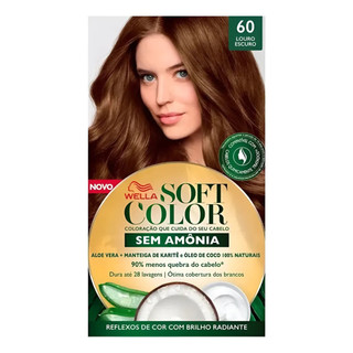 Tinta Tonalizante Soft Color 60 Louro Escuro - Sem Amônia