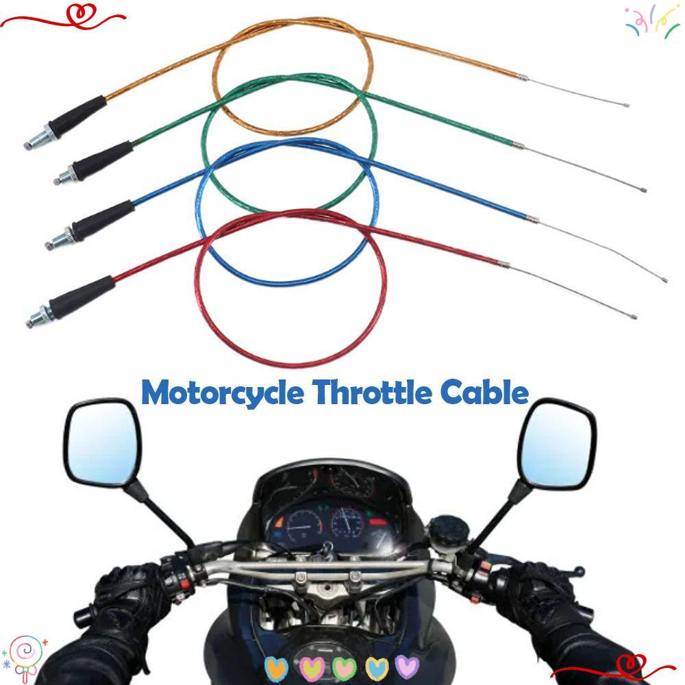 Fios Do Acelerador Da Letra , Cabo Durável Colorido Motocicleta , Ajustável Universal Das Bicicletas Sujeira
