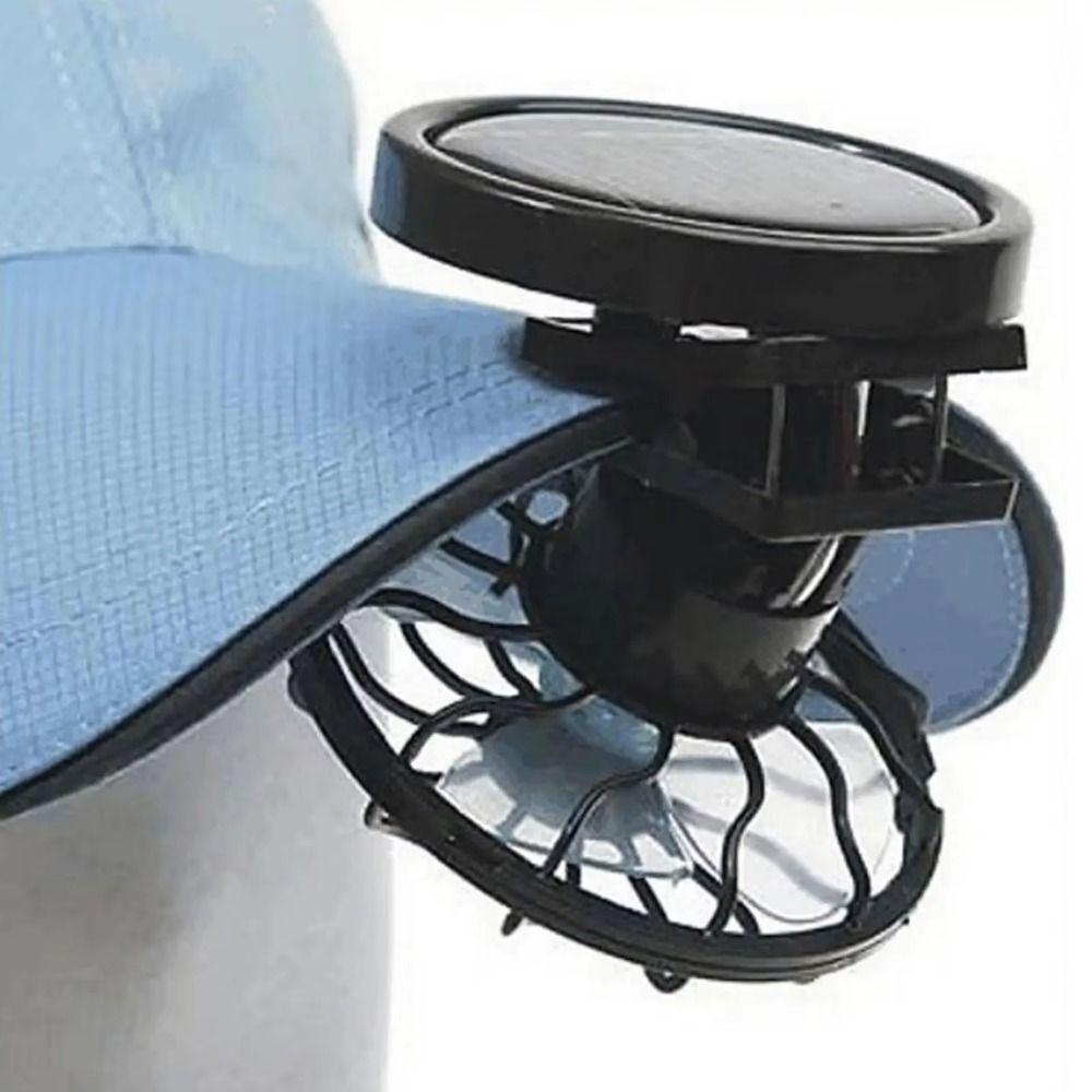 Mini Ventilador Solar TEVO , Portátil Com Clipe Para Painel De Energia Externo De Baixo Ruído Viva-Voz