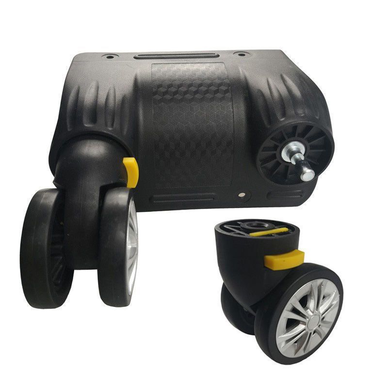 Rodas universais destacáveis para malas de viagem, rodas de reposição para malas com senha, acessórios para bagagem, rod
