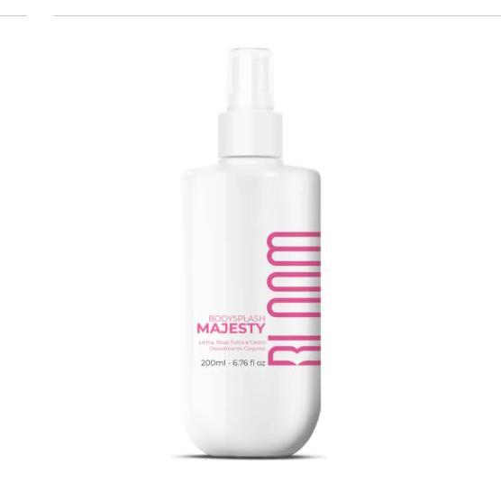 BLOOM - Body Splash Majesty - Licha, Rosa Turca e Cedro 200mL