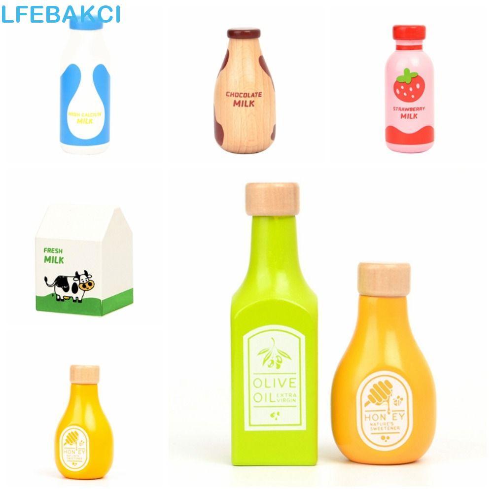 Brinquedo De Garrafa De Bebida LFEBAKCI , Jogo De Simulação , Brinquedos De Comida De Cozinha , De Leite Educacional