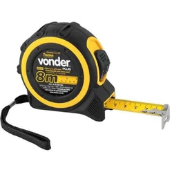 Trena Aço 8 M X 25 Mm Profissional Vonder Plus