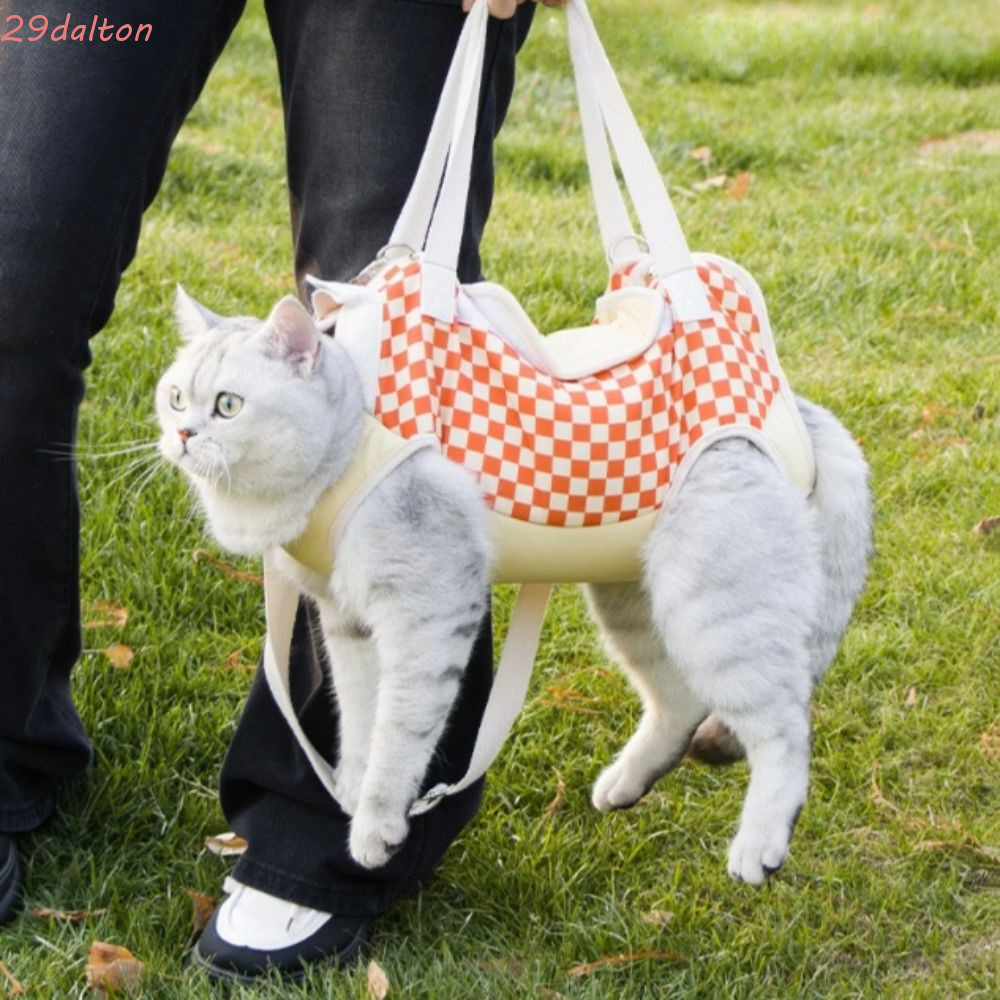 Bolsa para gatos DALTON, bolsa para animais de estimação em lona macia, artigos para animais de estimação, com alça D 0Y