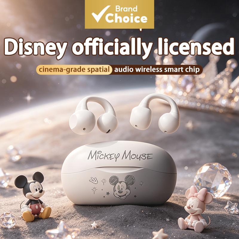 Fones de Ouvido J01 Mickey, fones abertos Bluetooth, áudio HiFi sem perda, bateria de longa duração, grande capacidade,