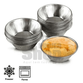 KIT - 12 Formas Para Empada todos tamanhos Forminha Mini Empada Salgado Aluminio