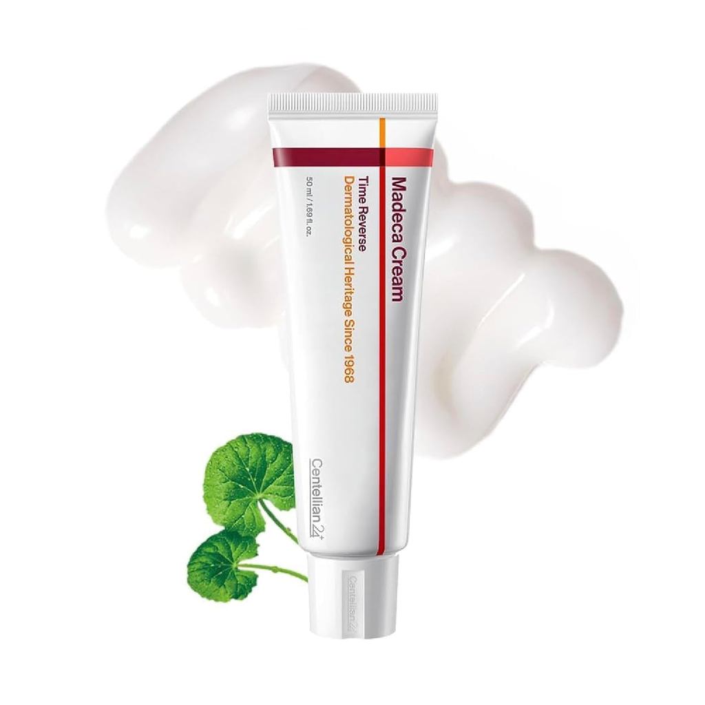 CENTELLIAN 24 Madeca Cream Time Reverse (1.69fl oz) - Avançado, de Rápida Absorção e Nutritivo, Hidrata, Firma e Reduz R