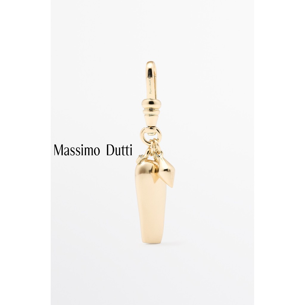 Verão novo estilo Massimo Dutti 2026 senhoras acessórios na moda textura longo pingente 046168383