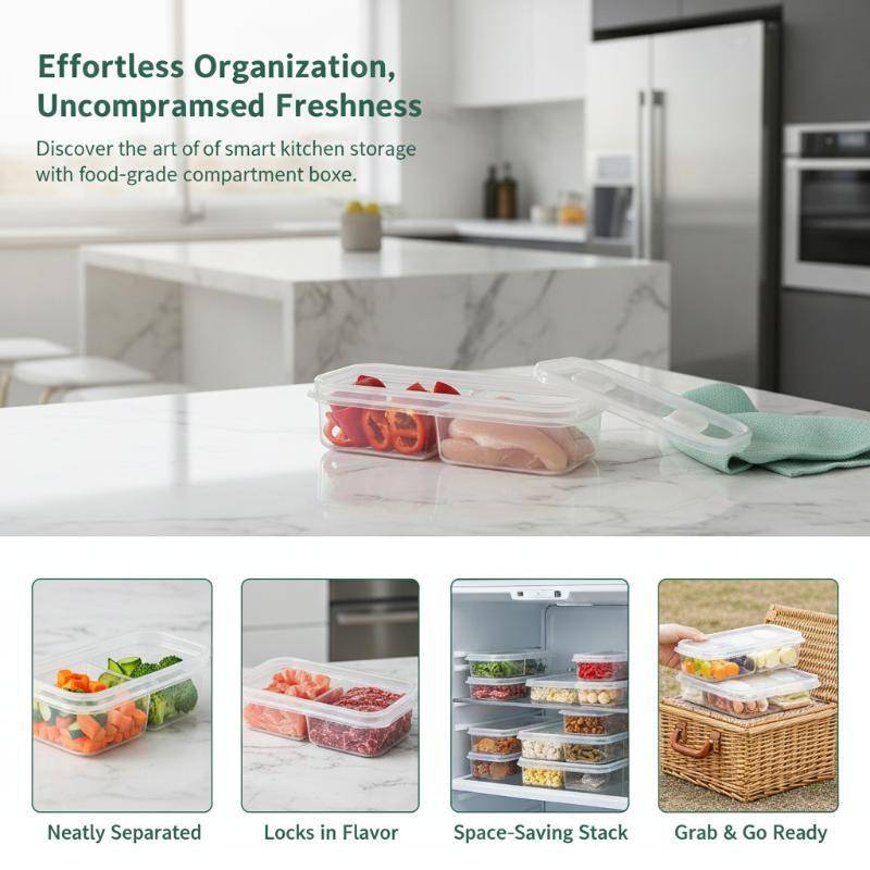 Organizador De Geladeira E Freezer , Recipiente Quadrado Para Alimentos , Frutas , Vegetais , Caixa De Armazenamento