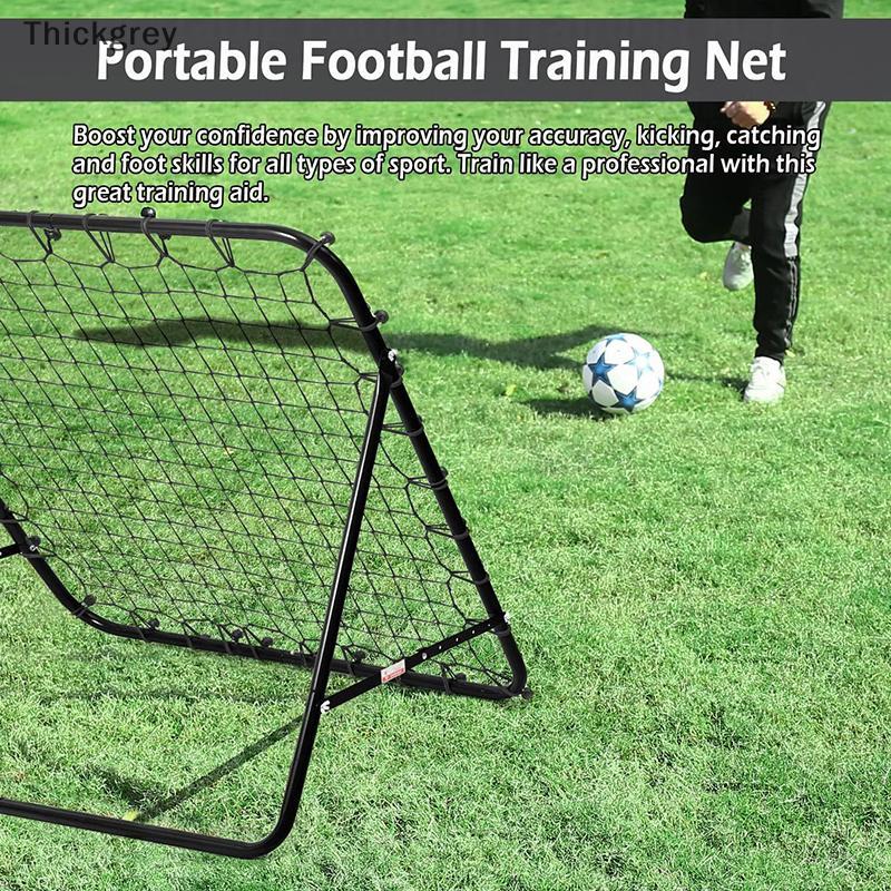 Alvo De Treinamento De Goleiro De Rede De Rebote De Futebol 100x100CM Com 20 Cordas Elásticas