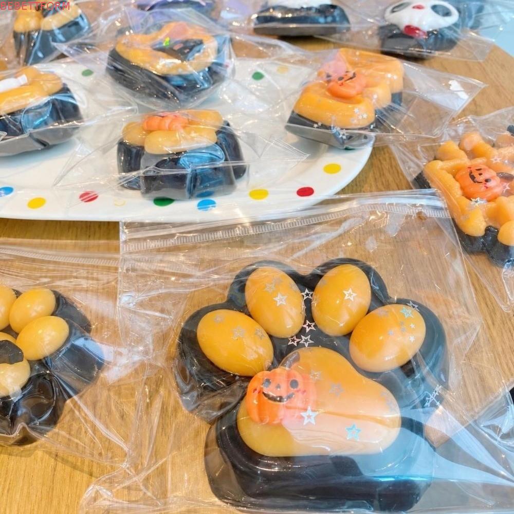 Brinquedo Sensorial BEBETTFORM , Patas De Gato De Recuperação Lenta , Brinquedos De Apertar De Halloween , De Descompres